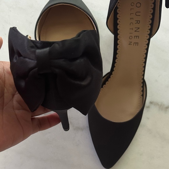 NWT Journee Women’s Tanzi Pointed Toe Mid-Heel Evening Pump Size 8.5. - Picture 9 of 11